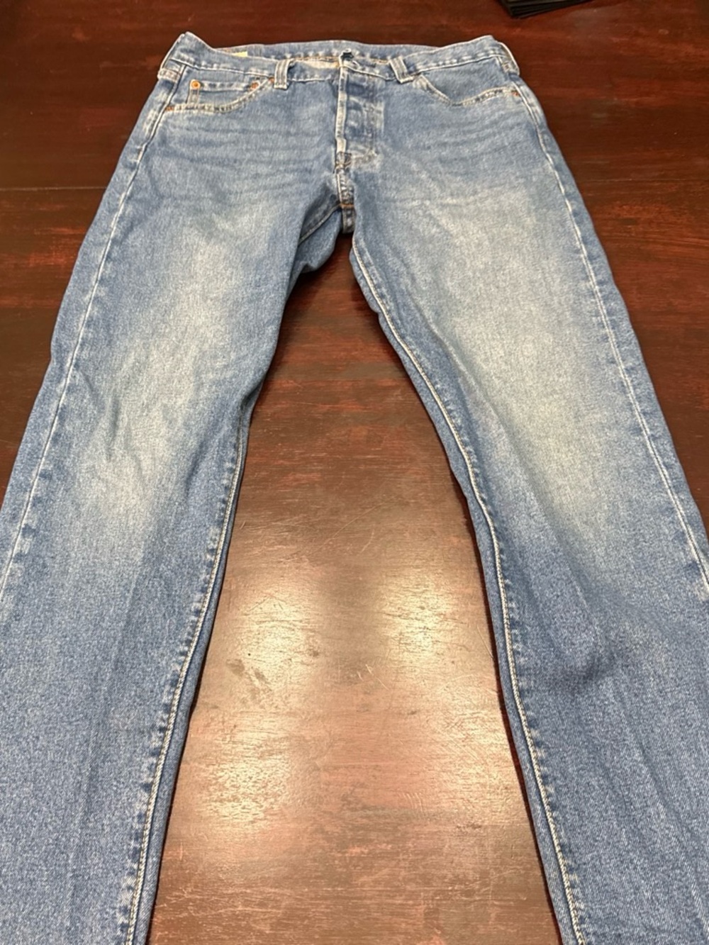 Levi's Men's Straight Light Blue Denim Jeans